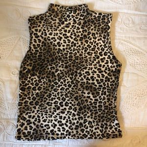 Cheetah print top